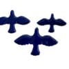 flock of birds royal blue mosaic inserts
