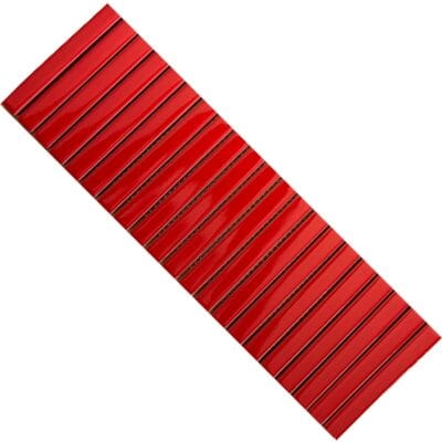 ft12706 Glazed Mini Strips Mosaic Tile Red
