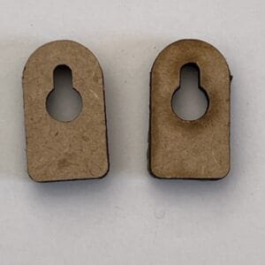 Arch Hanger MDF Cutout Design B Set of 2