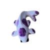 koi mosaic insert purple white