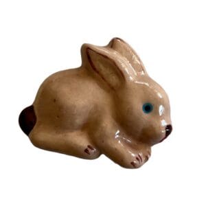 large rabbit mosaic insert cream