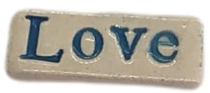 Love 2 x 1cm