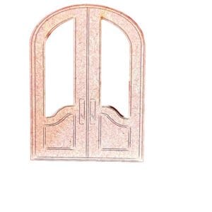 Decorative Door MDF Cutout Design