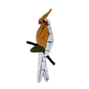Mosaic Bird D Left Facing