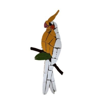 Mosaic Bird D Left Facing