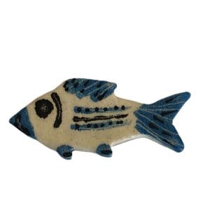 Fish Blue White Facing Left Each