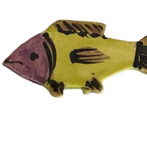 Fish Purple Yellow Facing Left Each