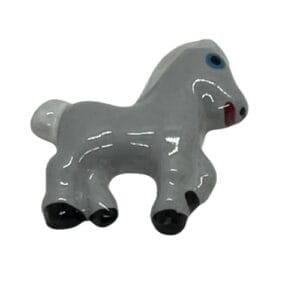 nw098 horse small grey mosaic insert