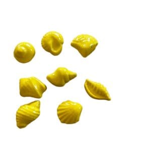 A set of 9 shells various colors