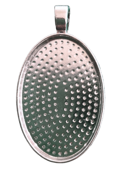 Oval Pendant for Micro Mosaic 30mm