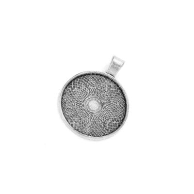 Oval Pendant for Micro Mosaic 30mm
