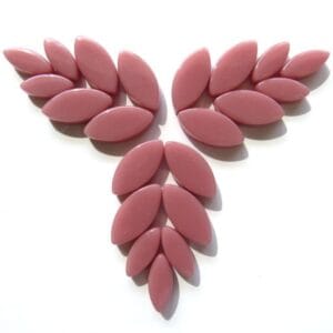 petal mosaics deep rose