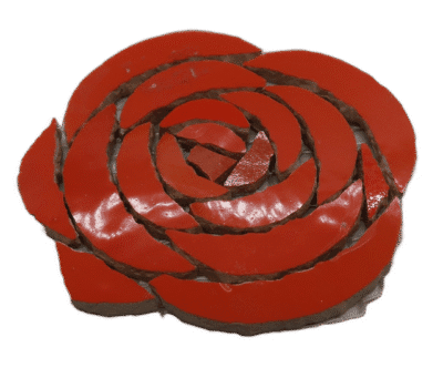 Mosaic Rose Orange