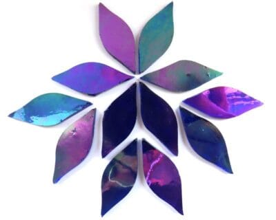 Small Petals Mirrored Ink (12 Pieces)