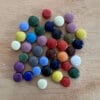 Smarty Rainbow Mix Glossy 10mm (50 Grams)