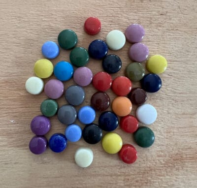 Smarty Rainbow Mix Glossy 10mm (50 Grams)