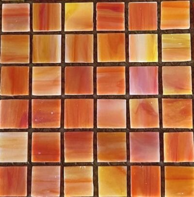 stained glass pawpaw mosaic tiles