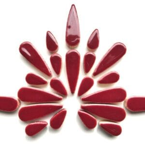 teardrops-merlot Ceramic Tear Drops Merlot (50 Grams)