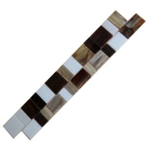 tiffany-Strip Tiffany Multi Brown / White