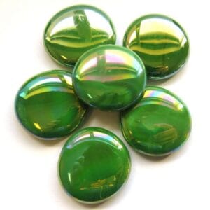 xxl-green pearl mosaic gems