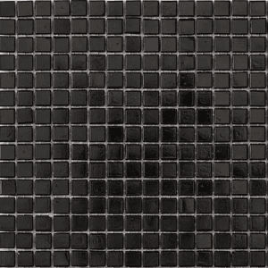 mini black mosaic tile