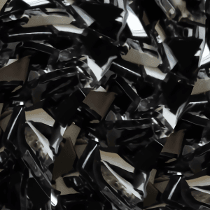 pre-nip mosaic tiles black